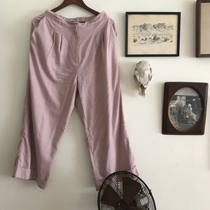 Ali Golden Front Pleat Lavender Pant